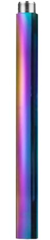 Minglez Barre de Pole Dance Barre de Strip-Tease Colorée avec Rallonge, Barre de Danse Statique Rotative à 360° pour Moquette D'appartement ou Plafond de Maison, Barres(100cm/39.4in Extension Pole)