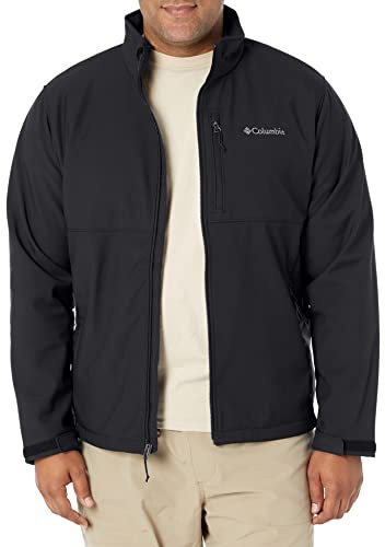 Columbia Men's Ascender Softshell Jacket Shell, Black, M