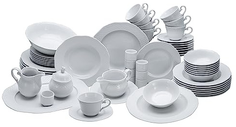 Creatable, Servizio Combinato, 61 pz., Bianco (Weiß)