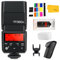 Godox TT350C TTL Flash pour Canon, 2.4G GN36 Mini Canon Flash HSS 1/8000s, Externe Flash Speedlite pour Canon EOS Caméra