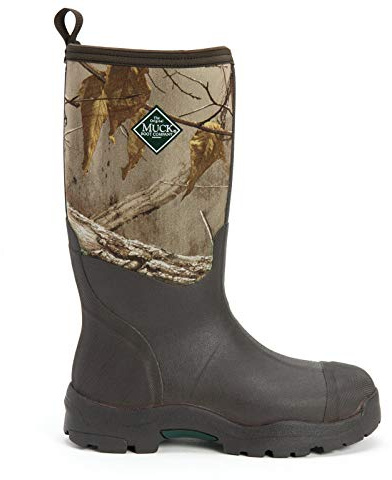 Muck Boots Unisex Derwent II Pull On Waterproof Wellington Boot, Camo, 4