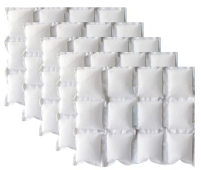 OUDQFCJ 60 Pcs Bolsas de Hielo Desechables Flexibles para Cubitos de Hielo (26 cm x 39 cm) Prácticas y Versátiles para Congelar Hielos