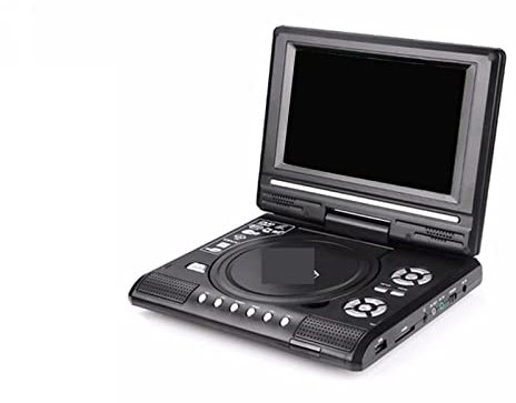 MKHFP Lecteur DVD de Voyage, Lecteur DVD système multimédia Automobile 7.8 Pouces Lecteur d'écran Portable Haute définition Vcd Mp3 DVD USB avec TV/FM/USB