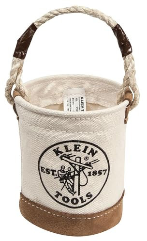 KLEIN TOOLS Mini seau à outils 5104MINI avec fond en cuir