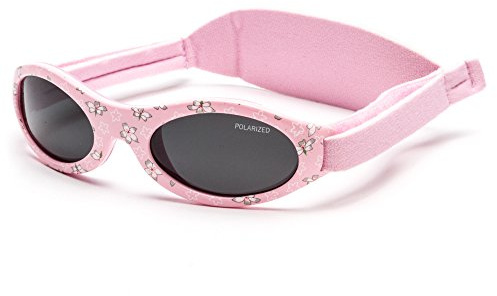 Kiddus Gafas de Sol Bebé Polarizadas CAT4 UV400, 100% Protección UVA/UVB, Banda Ajustable Neopreno sin Patillas, Sin BPA, 6-18 Meses