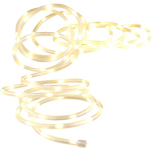 Haushalt International HI 75025 Lichtschlauch Lichterschlauch 5m 100 LEDs warmweiss