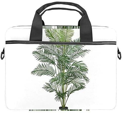 Pot Agave laptop axelväska crossbody portfölj messengerfodral för 13 13,3 14,5 tum laptop surfplatta skyddande tygväska fodral, flerfärgad, 11x14.5x1.2in /28x36.8x3 cm