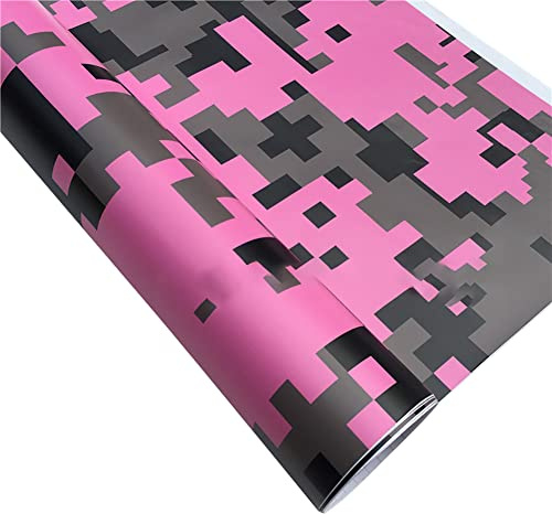 Uposao Kamouflage vinylomslag, 152 x 30 cm luftbubbelfri bilkamouflage vinylfilm självhäftande dekal gör-det-själv kamouflage bilfilm för bil, cykel, bärbar dator, båt, motorcykel