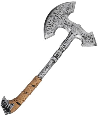 COSMEVIVI d'halloween Jouet De Haches à Main Décoratives De Costume D’Halloween Faux Accessoires De Haches Axes De Farce Plastique