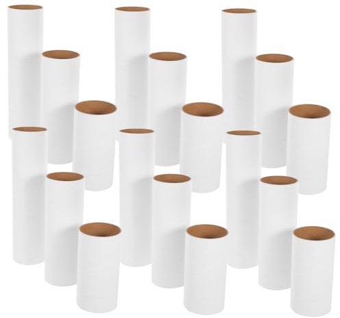 KOCKSHION 18-teiliges Bastelset Aus Papierröhren Für Kunstprojekte Und Dekorationen Für Jungen Und Mädchen.