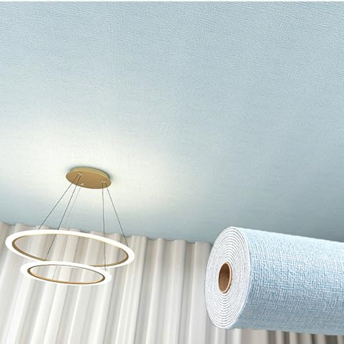 Unikicool Piastrelle del Soffitto, PVC Decorativo, Schiuma di PVC, 2 mm, Stacca e Attacca, per Camera da Letto, Soggiorno, Bagno, Cucina