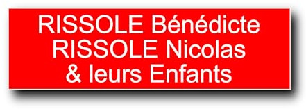 Plaque boîte aux lettres personnalisable 12 x 3,5 cm - Gravure laser PVC - Plaque nom adhésive - Étiquette porte/sonnette - Plaquette signalétique personnalisée (Rouge)