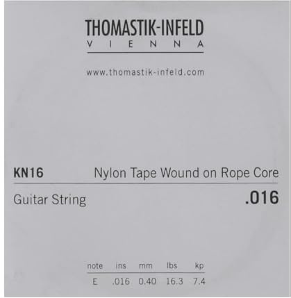 Thomastik single string G3 .018fw stainless steel flat wire on steel core KF18 for classical guitar Classic S Series set KF110