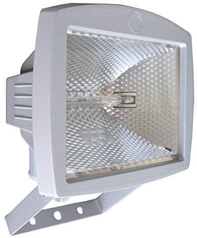 TIBELEC Proiettore eco-alogeno 400W grigio R7S, 400 W