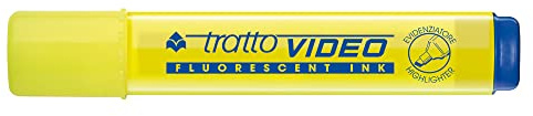 Tratto Video 830201 - Evidenziatore Video, colore: Giallo, confezione da 12