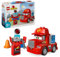 LEGO DUPLO Disney and Pixar’s Cars Mack at the Race Set, Truck Building Toy for 2 Plus Year Old Toddlers, Boys & Girls, Buildable Red Hauler from the Film, Birthday Gift Idea 10417
