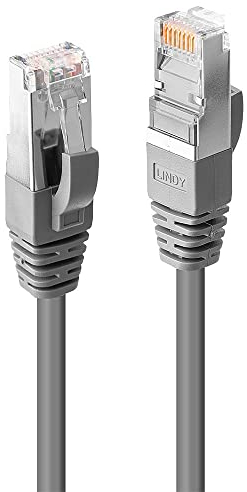 LINDY 45596 90m Cat.6 S/FTP LSZH Netzwerkkabel, grau