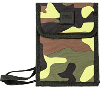 Urban Classics Neck Pouch Oxford Brustbeutel, 18 cm, Frozenyellow Camo