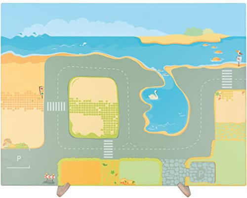 EDUPLAY Mega-Magnettafel Stadt