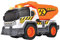 Dickie Toys - Dump Truck (30 cm) - großer Kipplaster ab 3 Jahre mit Schaufel und Sieb für den Sandkasten - Spielzeug-Auto für Kinder mit Licht & Sound, inkl. Batterien