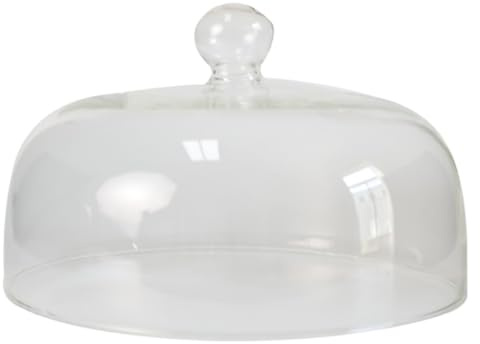 Wadakada Tapa para Microondas de Vidrio de Borosilicato de Alta Resistencia, Antisalpicaduras, No Tóxica y Sin Plástico (10 Pulgadas)
