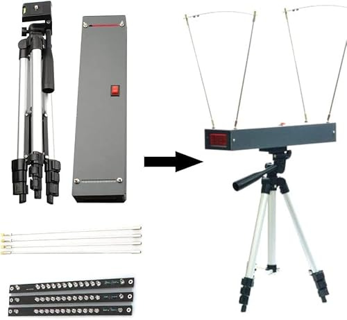 QKVCX High-Precision Shooting Speed Meter, Ballistic Slingshot Chronograph Bullet Bow Arrow Velocity Meter Measurement Tool with Tripod.