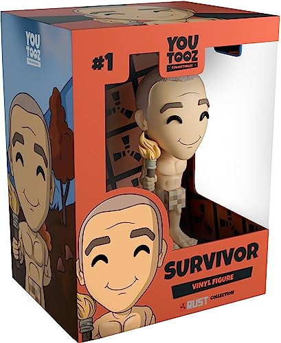 Youtooz Survivor 4.4 Vinyl Figure, Official Licensed Collectible Survivor Figurine from Video Game Rust Rust Collection