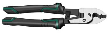 Multiuso Cavo Elettrico Cesoia Precisioni Scanalature di spogliatura Costruzione Heavy Duty Impugnature Ergonomiche Strumento Uso Industriale Manopole Antiscivolo Tagliacavi