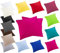 2er Pack MOON-Luxury Linon Kissenbezug 100% Baumwolle-pink-40x40