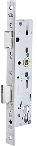 BKS FH-Rohrrahmenschloss | Dorn: 40 mm | Entfernung: 92 mm | Brandschutz | Feuerschutz | universal | B-18280, Silber