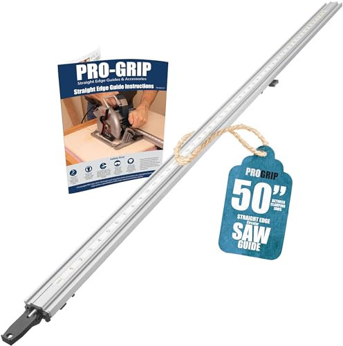 ProGrip Straight Edge Clamp Ideal for Cutting Large Sheets of Plywood and Dado Slots