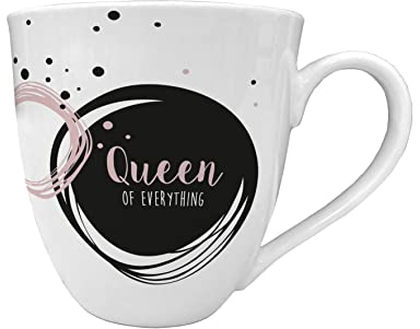 infinite by GEDA LABELS (INFKH) Jumbo Mug Home Time queen of everything 560 ml