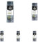 Salthouse Totes Meer Männer 3in1 Duschgel Sensitiv, mit Algenextrakten, für sensible Männerhaut, 250 ml (Packung mit 5)