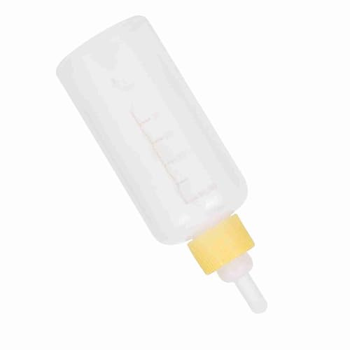 Kit d'alimentation au Biberon pour Chaton, Biberons pour Chiots pour l'allaitement 6 Pièces 60 Ml Biberons pour Chaton Substitut de Lait pour Chaton Mangeoire à Lait pour Chiot