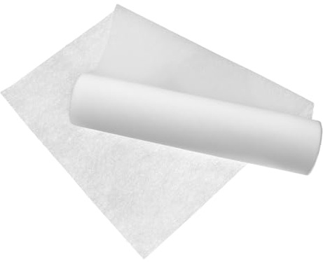 BELLIFFY Entoilage Thermocollant Blanc Non Tissé Double Face Pour Loisirs Créatifs Patchwork Et Couture
