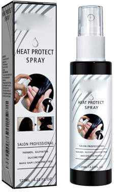 Spray Termoprotettore,per Capelli Protezione Calore,Spray Termoprotettore per Capelli,125ml - Protezione dal Calore fino a 230°C