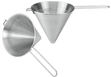 Metaltex 117214 - Colador chino de acero inoxidable, 14 cm