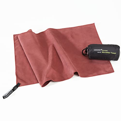 Cocoon Ultralight - Leichtes Mikrofaser Handtuch, Marsala Red, S