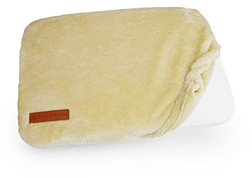 Ersättningsöverdrag för fönsterbrädor teddy | 51 x 36 cm | passar de flesta fönsterbrädor (beige)