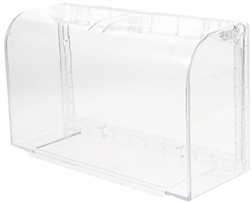 Cabilock 2-Gang Wetterfest im Einsatz Steckdosenabdeckung Außenstecker Und Steckdosenschutz Transparente Farbe