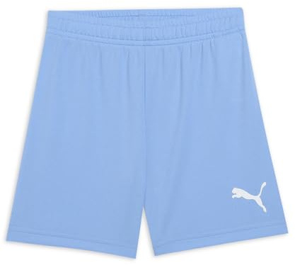 PUMA Teamrise Short Jr Mixte bébé, Bleu (Team Light Blue), 164 EU (13-14 Y)