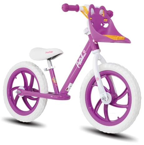 JOYSTAR 14 Inch Balance Bike for Boys Girls 18months-5 Years Old Push Bicycle Toddler Balance Bike 14 Gift Bike for Boys Girls Purple