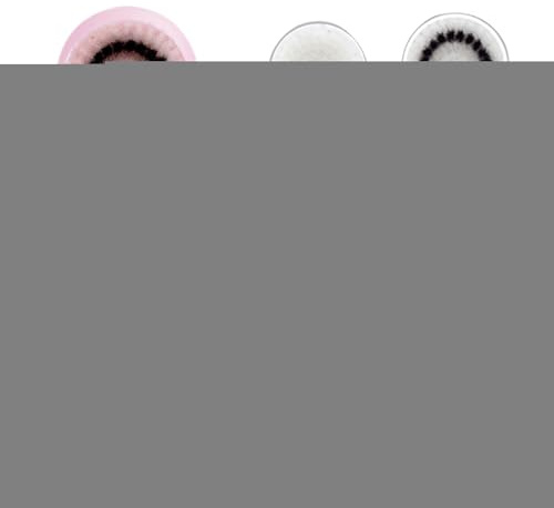Exfoliante facial eléctrico | Cepillo limpiador facial recargable con 6 cabezales de repuesto | Dispositivo de limpieza recargable masajeador para cuerpo Menton mejillas nariz delantera