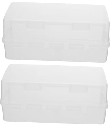 SHINEOFI 2 Pièces Boîte Étanche pour Multiprise Coffre de Rangement Extérieur Verrouillable Protection Prise Extérieure Étanche pour Chargeur Électrique Jardin et Espace Public