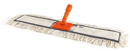 Perfetto Scopa Cotone, Coccia Arancio, Panno Ghiaccio, Cm 80