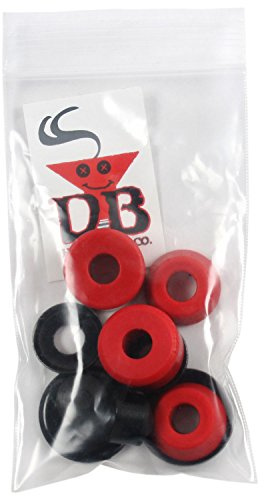 Dimebag Hardware Bushing Rebuild KIT for 2 Skateboard Trucks RED 95A