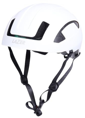 LAZER CityZen KinetiCore Bike Helmet, Bicycling Gear for Adults, Men & Women’s Cycling Head Gear, Matte White, Medium