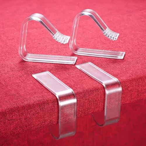 Reroon 12 pezzi clip fermatovaglia, resistenti al vento, fermatovaglia per picnic, clip antiscivolo per tovaglia, clip per tovaglia da tavolo per feste, campeggio