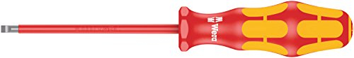 Wera 160 i VDE-isolierter Schlitz-Schraubendreher, 0,8 x 4 x 100 mm, 1 Stück, 05006115001