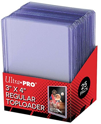 Ultra Pro Toploaders 3x4 Clear Regular ct25 Kartenspiel CT25 3x4 AW0648